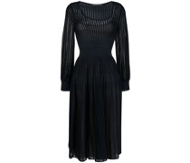 Langärmeliges Midikleid
