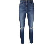 Skinny-Jeans im Distressed-Look
