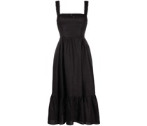 Midikleid aus Leinen