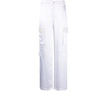 Cargohose in Satinoptik