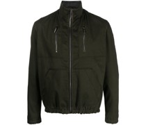 Bomberjacke mit Kontrasteinsätzen