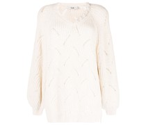 Pullover mit V-Ausschnitt