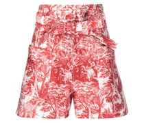 Shorts mit grafischem Print
