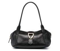 Schultertasche mit Logo-Print