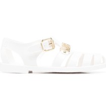 Jelly-Sandalen mit Logo