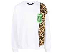 Sweatshirt mit Leoparden-Print