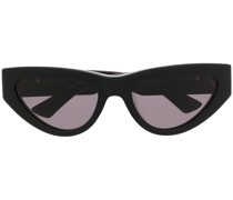 tinted cat-eye sunglasses
