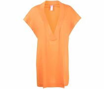 Minikleid mit V-Ausschnitt