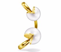 18kt yellow  M/G  WEDGE pearl ear cuff