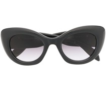 Runde Oversized-Sonnenbrille
