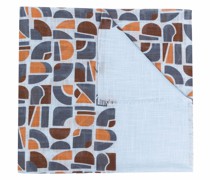 Schal mit geometrischem Print