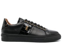 Sneakers mit Kontrastdetail