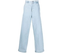 Jeans mit weitem Bein