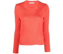 Pullover mit V-Ausschnitt