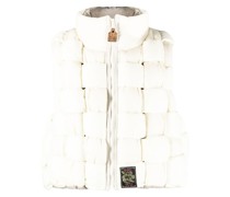 Gefütterte Jacke mit Logo-Patch