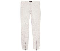 Halbhohe P002 Slim-Fit-Jeans