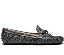 Loafer mit Glitter-Effekt