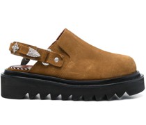 Mules mit dicker Sohle