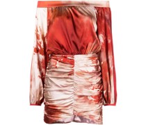 Schulterfreies Minikleid