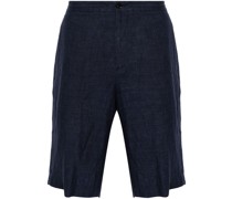 Chino-Shorts aus Leinen