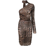 Asymmetrisches Midikleid