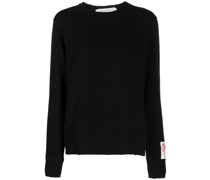 Sweatshirt mit rundem Ausschnitt