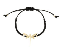 Armband mit 18kt Gelbgold-Anhänger