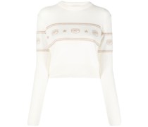 Klassischer Intarsien-Pullover