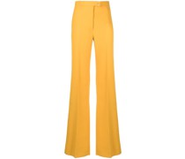 Ausgestellte High-Waist-Hose