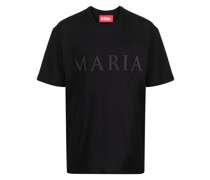 Maria T-Shirt mit Slogan-Print