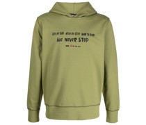 Hoodie mit Zitat-Print