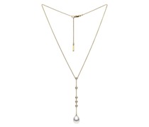 Vergoldete Portia Perlen-Halskette
