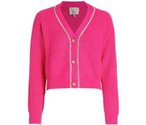 Cardigan mit Kristallen