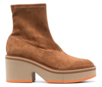 Albane Stiefeletten aus Wildleder 80mm