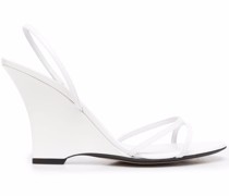 Slingback-Sandalen mit Wedge