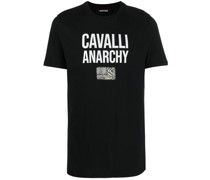 T-Shirt mit "Cavalli Anarchy"-Print