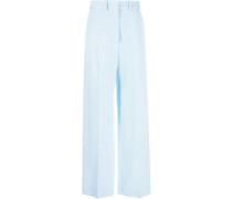 High-Waist-Hose mit weitem Bein
