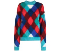 Pullover mit Argyle-Muster