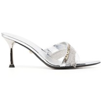 Mules mit Kristallen 95mm