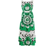 Midikleid mit Blumen-Print
