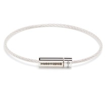 Le 7g Cable Armband mit Diamanten