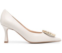 Pumps mit Kristallen 75mm