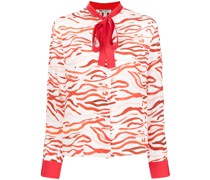 Bluse mit Print