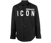 Hemd mit Logo-Print