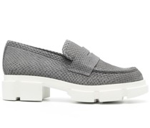 Penny-Loafer aus Wildleder