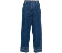 Murray Straight-Leg-Jeans mit hohem Bund