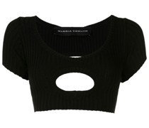 Cropped-Top mit Cut-Out