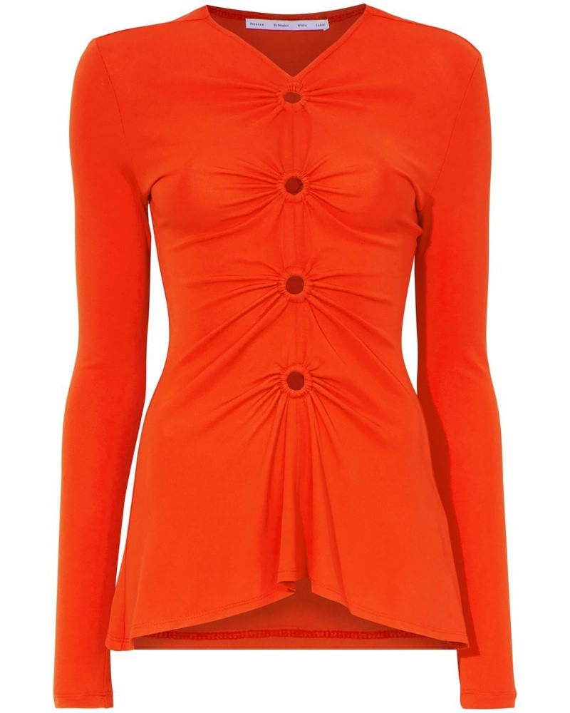 Proenza Schouler Damen Oberteil mit Cut-Outs