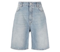 Ausgeblichene Jeans-Shorts