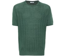 knitted linen T-shirt
